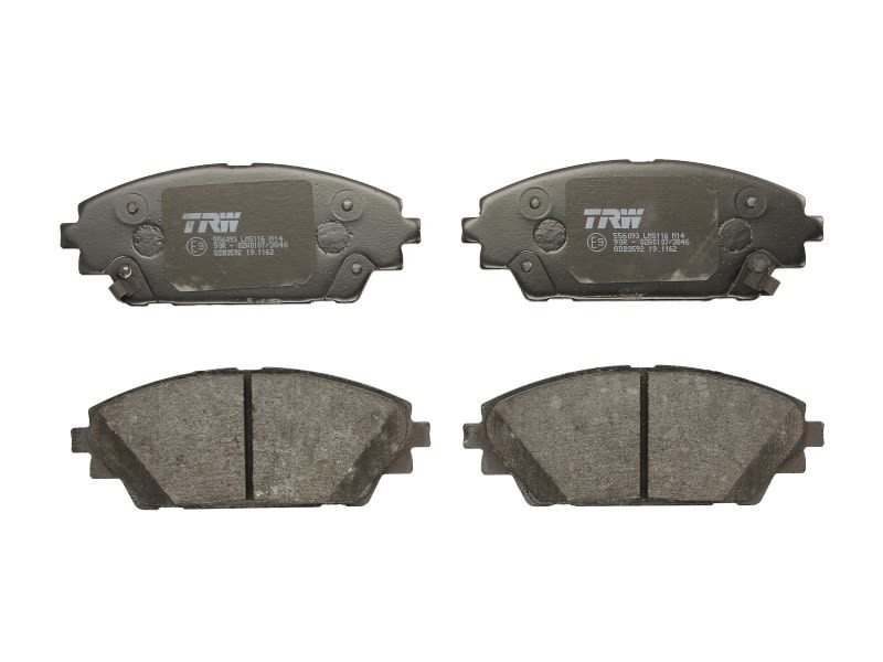 Plaquettes TRW GDB3592 pour CX-3 élimine les sifflements et vibrations