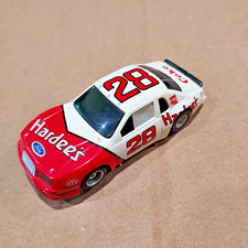 Vintage tyco aurora afx slot car Ford Hardee's 28 / red/white