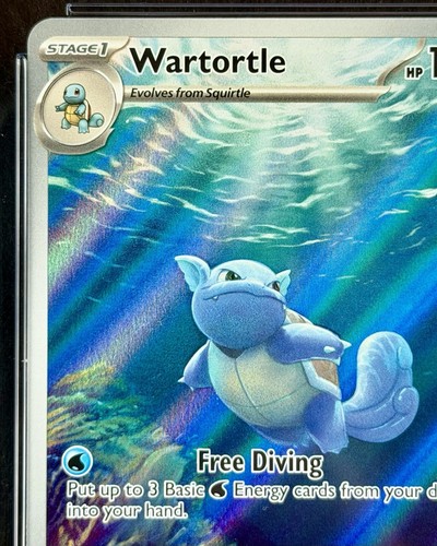 2023 Pokemon Scarlet & Violet 151 Illustration Rare - Holo Wartortle CGC 9.5 - Bild 2 von 6