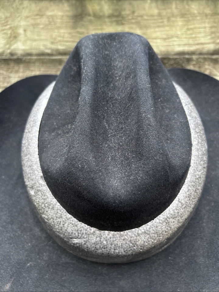 Casco de vaquero occidental Ridesafe Resistol sombrero de paja estilo talla M ala de 4,25" usado en excelente estado Foto 3 de 4