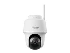 Reolink Argus PT Wi-Fi Caméra sans fil à batterie solaire 2K+ 5MP Détection IA