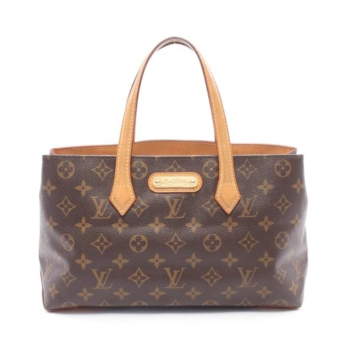 LOUIS VUITTON Wilshire PM Tote Handbag M45643 Monogram canvas leather Used LV