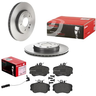 brembo BREMSSCHEIBEN 284mm + BELÄGE VORNE passend für MERCEDES C-KLASSE W202