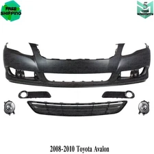 Front Bumper Cover & Fog Light Assembly For 2008-2010 Toyota Avalon