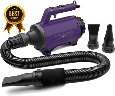 Dog Dryer High Velocity Professional Dog/Pet Grooming Force Hair Dryer/Blower