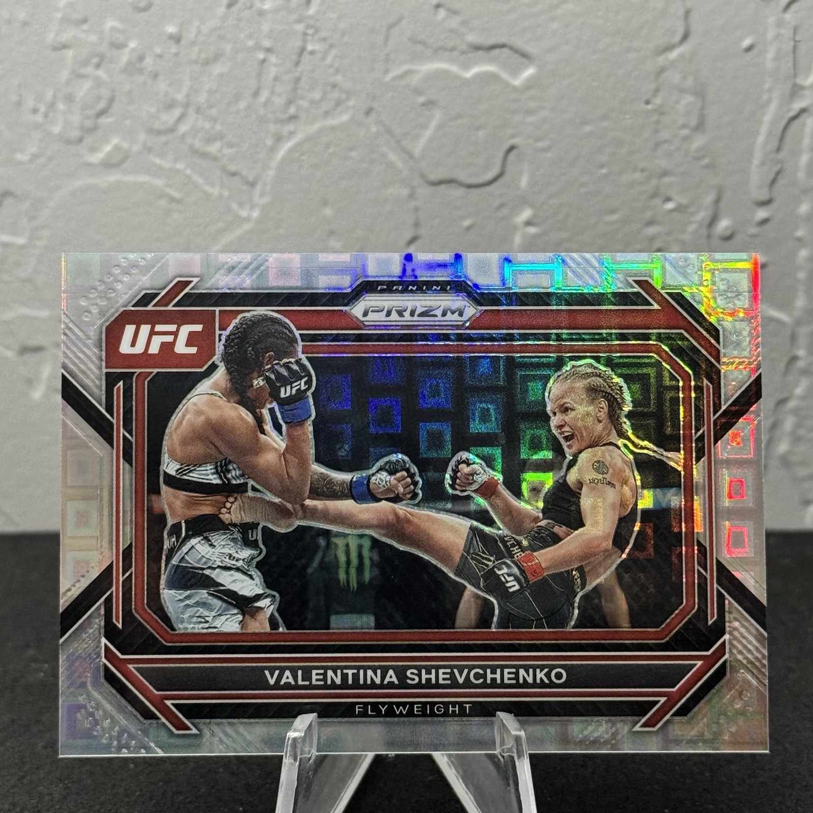2023 Panini Prizm UFC Valentina Shevchenko #63 Premium Box Set Prizm /99
