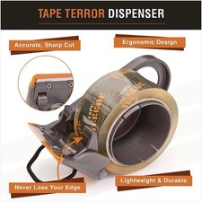 Clear Packing Tape with Dispenser 1 Roll - Professional Grade for Boxes - P...