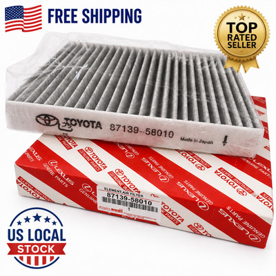 Genuine Toyota Lexus Cabin Air Filter OEM 87139-58010 2015-2024/1x Free Shipping