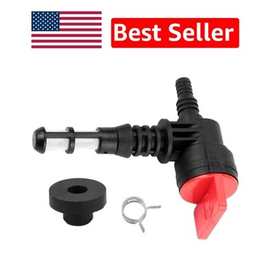 Durable 90 Degree Fuel Shut Off Valve with Grommet for Generac & Kohler Tools
