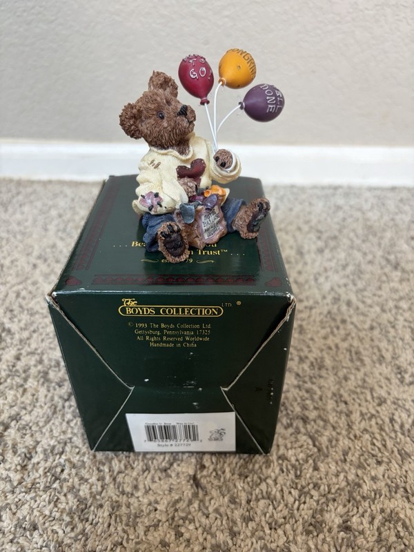 Boyd's Bears Goodfer U Bear...Way to Go! Figurine #227729