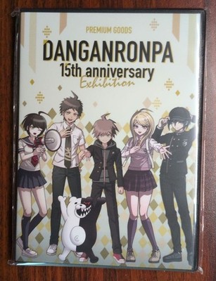 Danganronpa 15th Anniversary Exhibition Limited Goods Set w/ Case & Extras