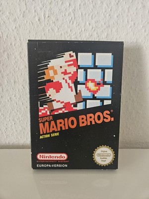 Nintendo Nes Super Mario Bros .1 Nes Spiel Mario Bros Ovp CiB PAL Sammler