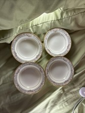 4 Noritake Bone China "Barrymore" BERRY Sauce Bowls 9737, 6 Inch Made In Japan