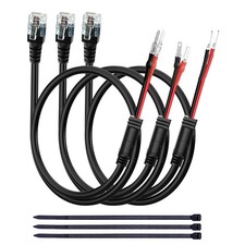 Radar Detector Hardwire Power Cord, Rearview Mirror Plug Medium-13.7in, Black
