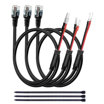Radar Detector Hardwire Power Cord, Rearview Mirror Plug Medium-13.7in, Black 