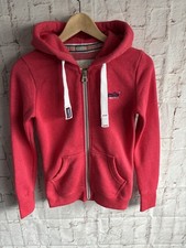 Superdry women's Orange Label zip-up hoodie jumper size XS 6 UK