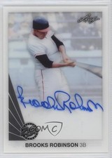 2015 Leaf 25th Baseball Clear Auto Brooks Robinson #BR2 Auto HOF 0l2