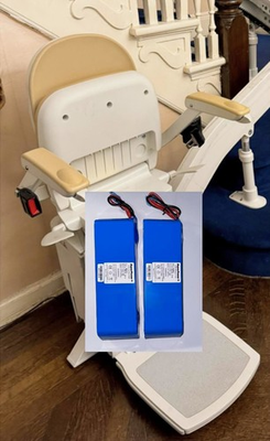 #ad Battery Set for Acorn 180 Curved StairLift. 2 pcs. FREE Shipping from New Jersey $249.95