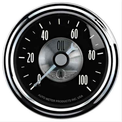 #ad Auto Meter 2022 Black Diamond Oil Pressure Gauge $124.99