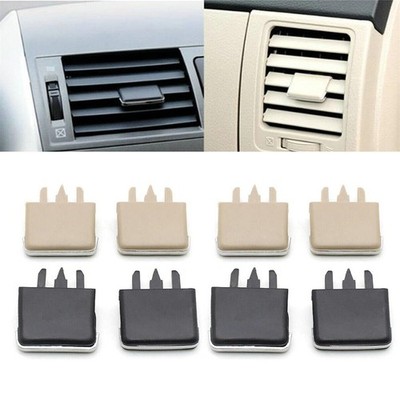 8Pcs A/C Vent Outlet Blade Adjust Slice Tab Clips For Toyota Corolla 2007-2013