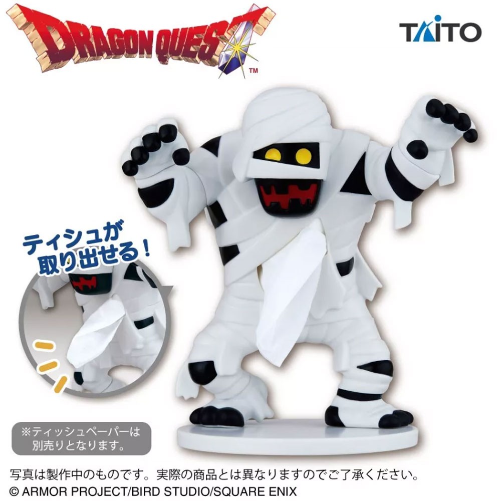 Figurine Dragon Quest Boîte Mouchoir Mummy Man Idée Cadeau Geek