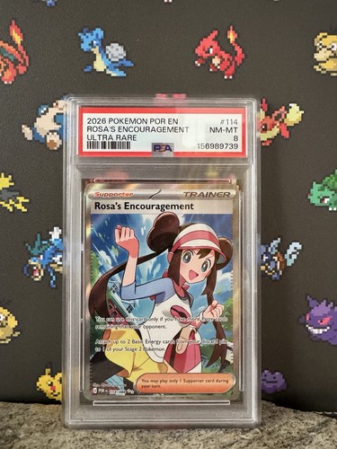 Rosa's Encouragement graded PSA 8 for sale on eBay