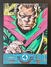 2026 Topps Finest Fantastic Four Molecule Man 1/1 Sketch Auto BETE RODRIGUES