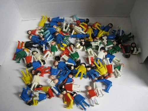Large lot of vintage Playmobil figures