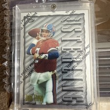 1996 Topps Finest Football John Elway Sterling #310 HOF Denver Broncos