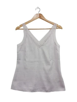 TED BAKER Débardeur à bretelles Dames Top T EU 34 vieux rose style décontracté - Photo 1/4