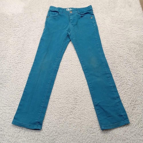 2 Crazy 8 Skinny Jeans Girls 7 Adjustable Waist Straight - Picture 4 of 8