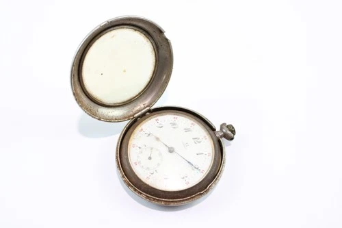 Vintage Omega Omega Double Cased Pocket Watch SPARES/REPAIRS