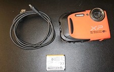 Fujifilm FinePix XP70 16.4MP Digital Camera Waterproof Shockproof WiFi Orange 5x