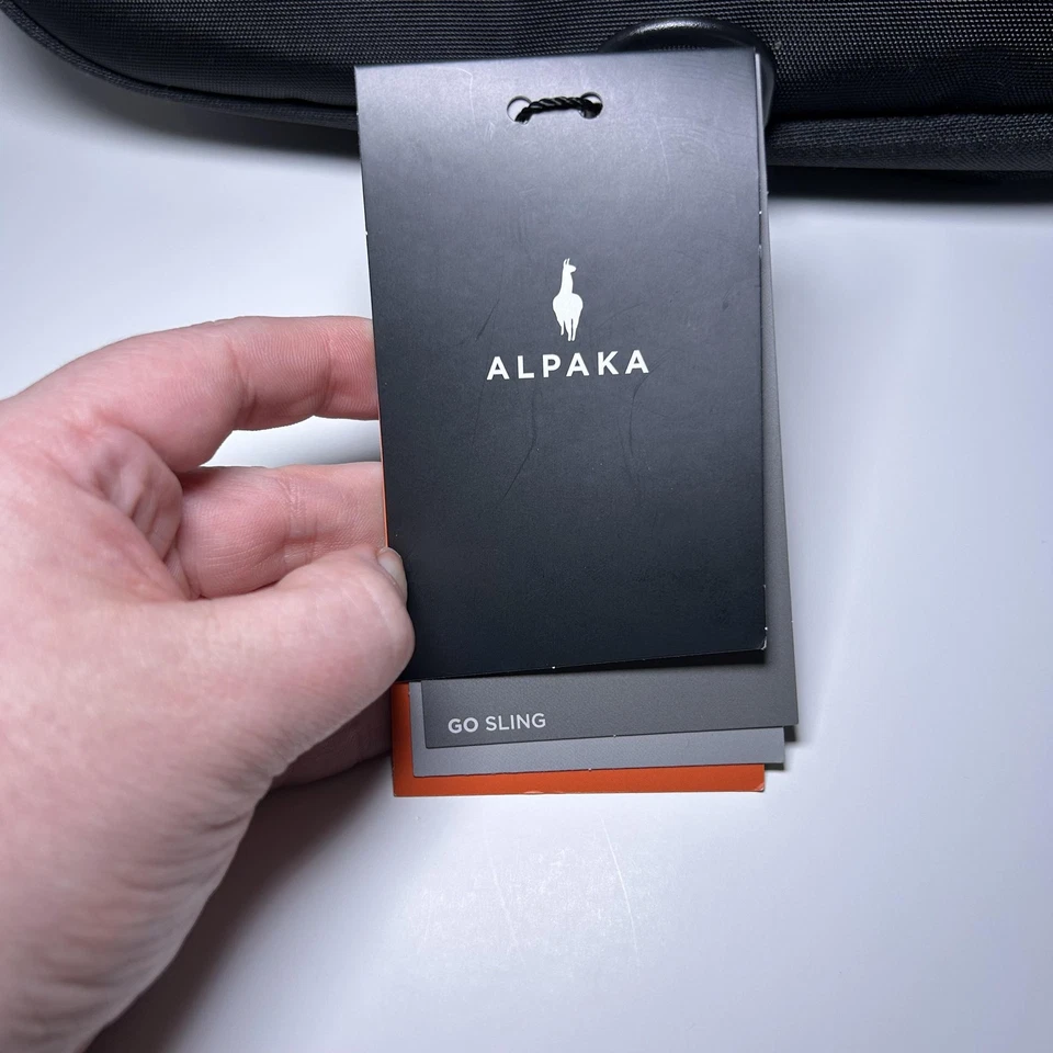 Bolso Bandolera Alpaka Go Negro Axoflux 600D Travel Tech EDC Hombro Unisex Foto 2 de 4