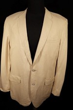 Vintage Palm Beach 1960's Yellow Check Sport Jacket Size Large Excellent Cond