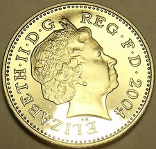 Gem Cameo Proof Great Britain 2004 5 Pence~Excellent Coin~Free Shipping