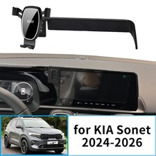 Car Phone Holder for Kia SONET 2024 2025 Accessories GPS Gravity Bracket