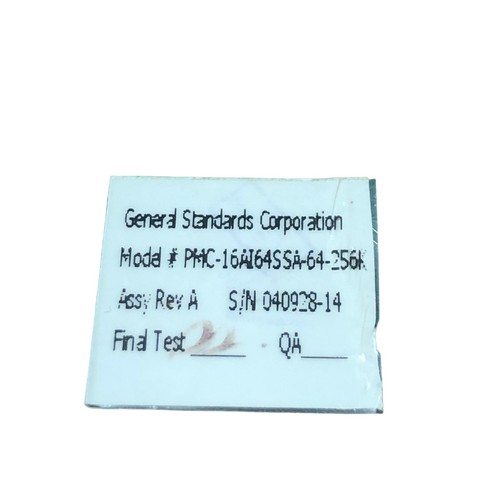 GENERAL STANDARDS CORP. GSC PCB-PCI-PMC ADAPTER CARD PMC-16AI64SSA-64-256K - Picture 3 of 4