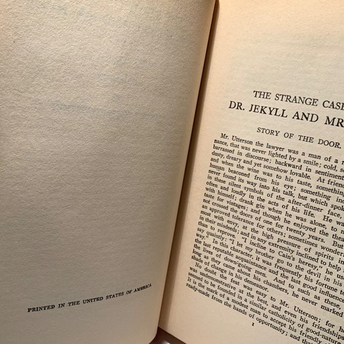 Dr. Jekyll and Mr. Hyde by Robert Louis Stevenson 1941 Grosset & Dunlap, film ed - Picture 8 of 8