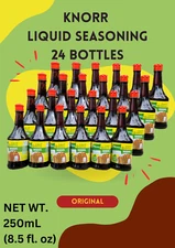 Knorr Liquid Seasoning Original 250 ML ( 24 bottles ) - exp. aug 22, 2027