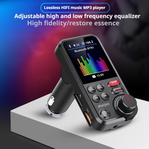Coche MP3 Bluetooth Carga Rápida Alta Fidelidad HiFi Música Sin Pérdidas Plaa3d8 - Imagen 13 de 17