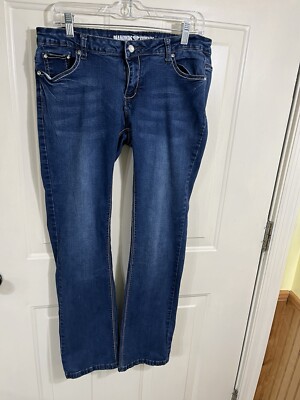 Diamonds & Threads Women's Jeans. Slim Boot, Size 11. 