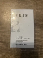 mars by GHC Natural Sea Moss Caps: Powered with Ashwagandha and Black Seed Oil