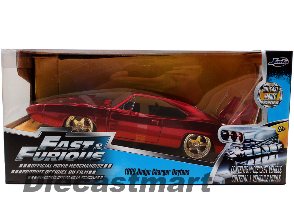 JADA 97060 FAST AND FURIOUS 1969 DODGE CHARGER DAYTONA 1:24