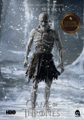 White Walker Deluxe Version 1/6 Figur von Threezero Autogramm Ross Mullan