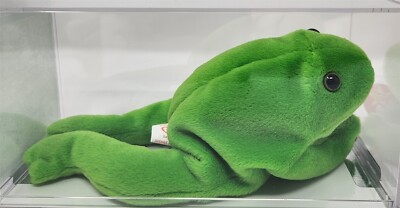 Authenticated Legs Korean Ty Beanie Baby Frog Green MWMT MQ | eBay