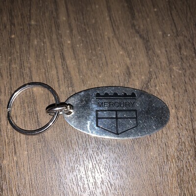 Vtg Mercury Auto Car Keychain Solid brass | eBay