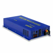 Pure Sine Wave Power Inverter 4000W 36V to 120/220V Car Moter Home Camp Off-Grid