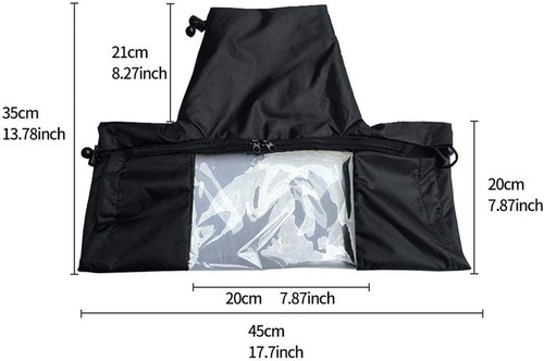 WANBY Waterproof Camera Rain Cover Professional Soft Black Camera Rain Covers AU - Picture 3 of 6