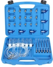 DIESEL INJECTOR FLOW METER 6 CYLINDER ADAPTOR SET COMMON RAIL LEAK OFF TESTER